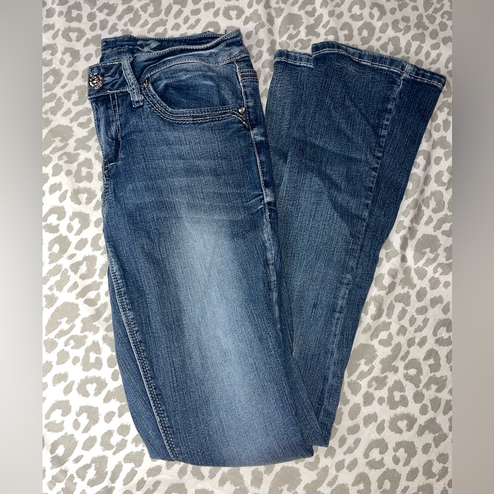 Seven7 jeans bootcut rockerslim size 6